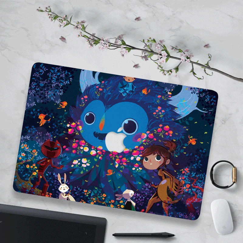 LoliHippo мультфильм серии защитный футляр для ноутбука Apple Macbook Air Pro 11 12 13 15 дюймов Touch