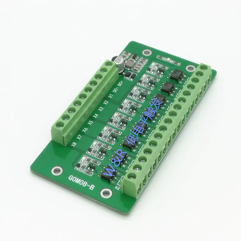 

8-channel solid state relay module / low level trigger / 48V / 1A isolated output / level voltage conversion