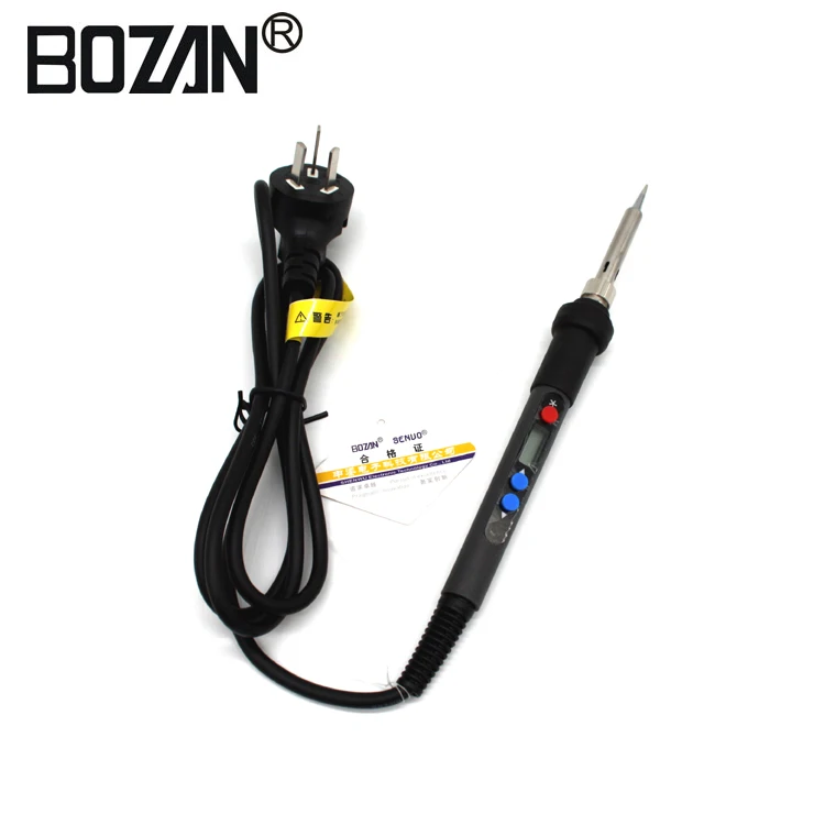 

110V 220V 90W Temperature Adjustable Electric Soldering Iron Mini Handle Fast Heating Pencil Solder Station With Iron Tips Stand