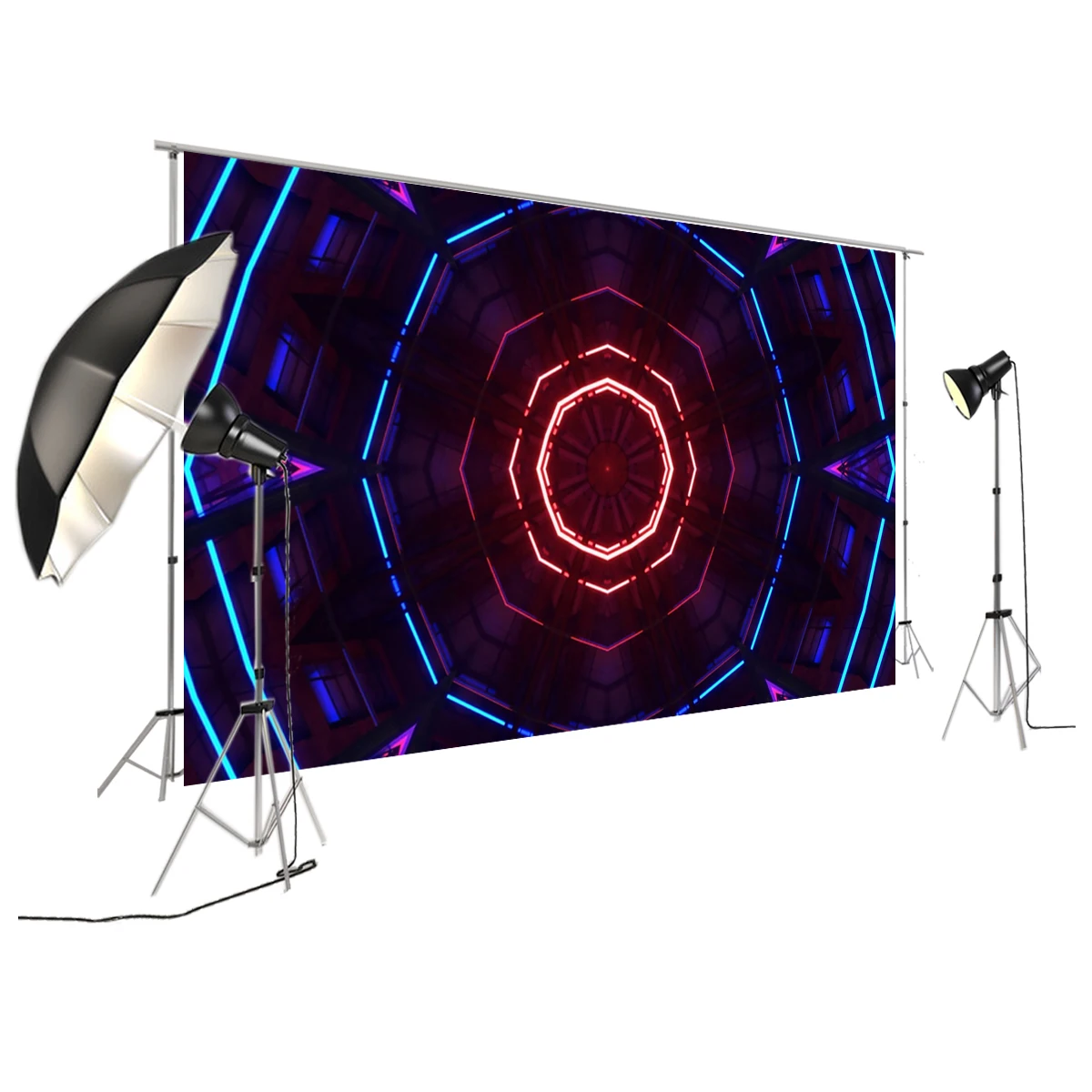 Buy Glow in The Dark Backdrop Background Party