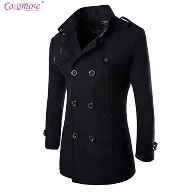 Coromose Wool Blends Suit Design Coat Men S Casual Coromose Wool Blends Suit Design Coat Men S Casual Slim Fit Double Ted Office