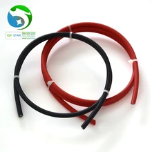 4,0 фотоэлектрический Солнечный Кабель черный или красный сертификат tuv Мощность наружный водонепроницаемый кабель для MC4 MC3 кабель Панель разъем