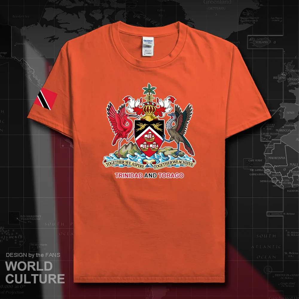 Trinidad and Tobago men t shirt 2019 jerseys nation team cotton t shirt