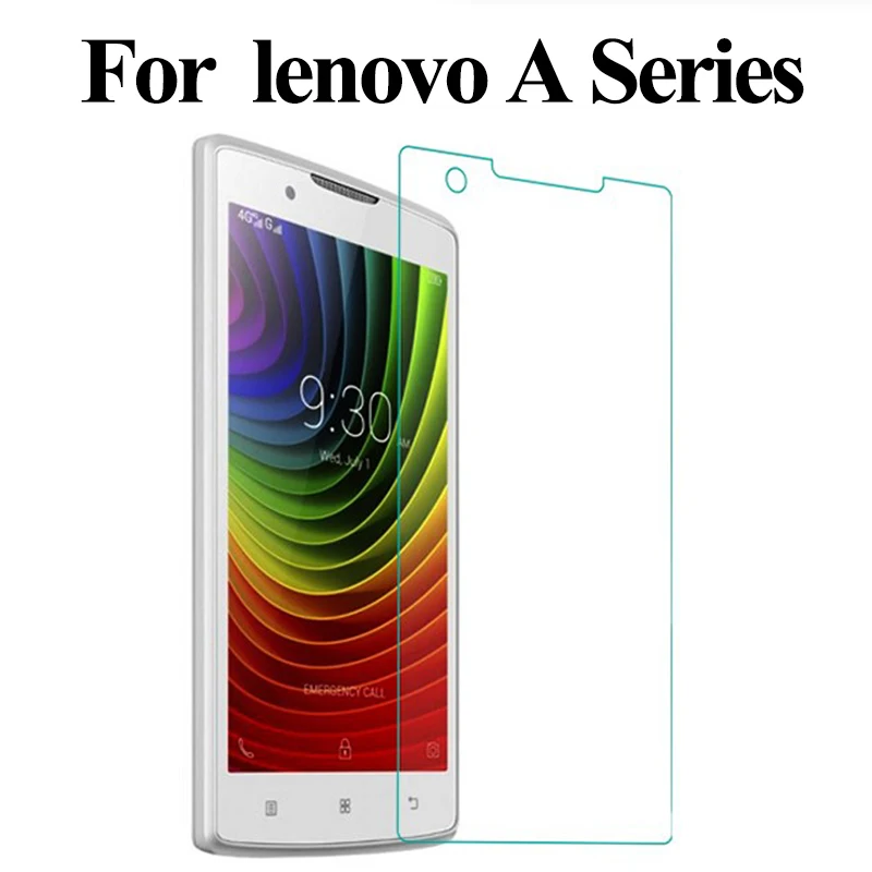 

for lenovo a536 glass screen protector on for lenovo a5000 safety glas a2010 a1000 protective tempered p70 p1m 9h a 536 5000 a