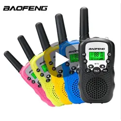 Из 2 предметов Baofeng BF-T3 мини детей Walkie Talkie двухстороннее Ham ДМВ радиостанция трансивер Boafeng PMR 446 PMR446 Амадор ручной