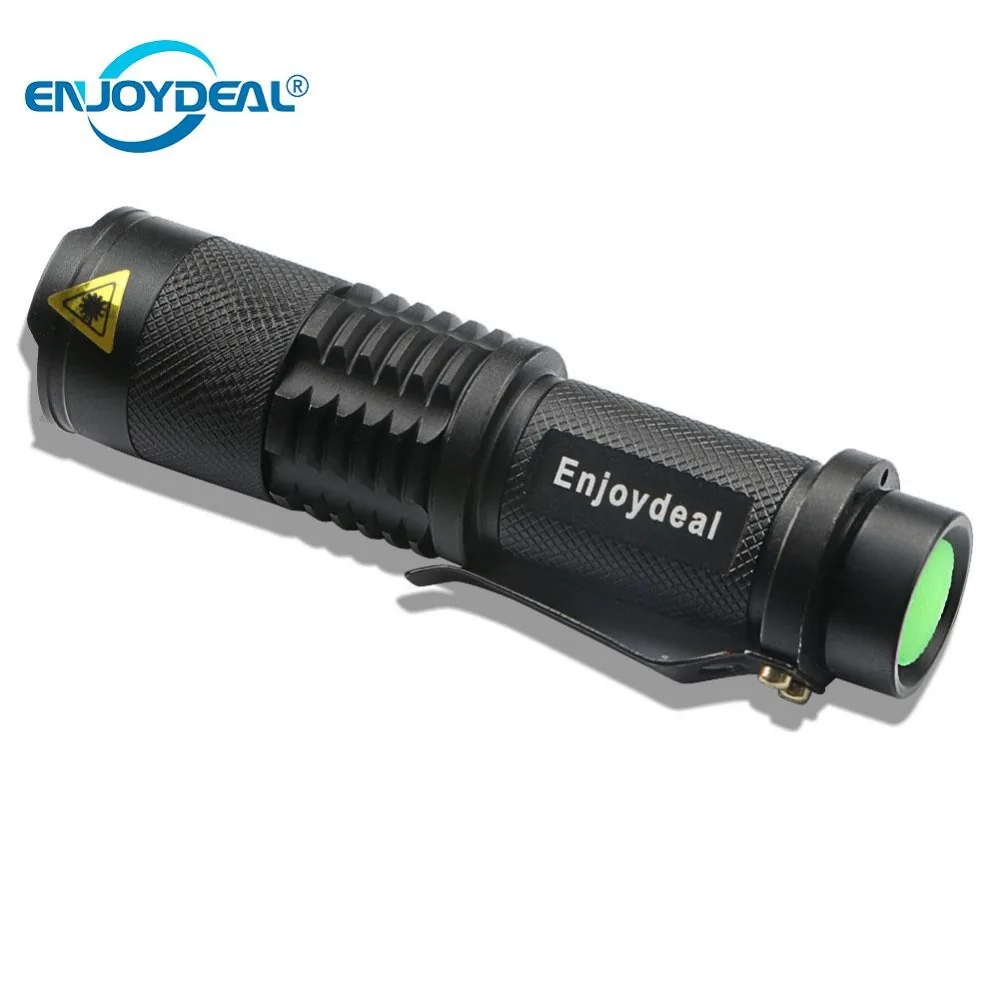 

Powerful LED Flashlight 3000 Lumen T6 LED Portable Zoomable Flashlight Torch Lamp Flashlight 5 Modes Camping 18650
