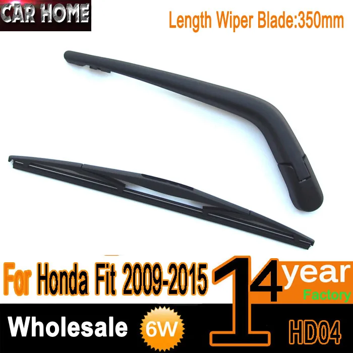 2009 2016 For Honda Fit Jazz Rear Windshield Wiper Arm with Blade OE