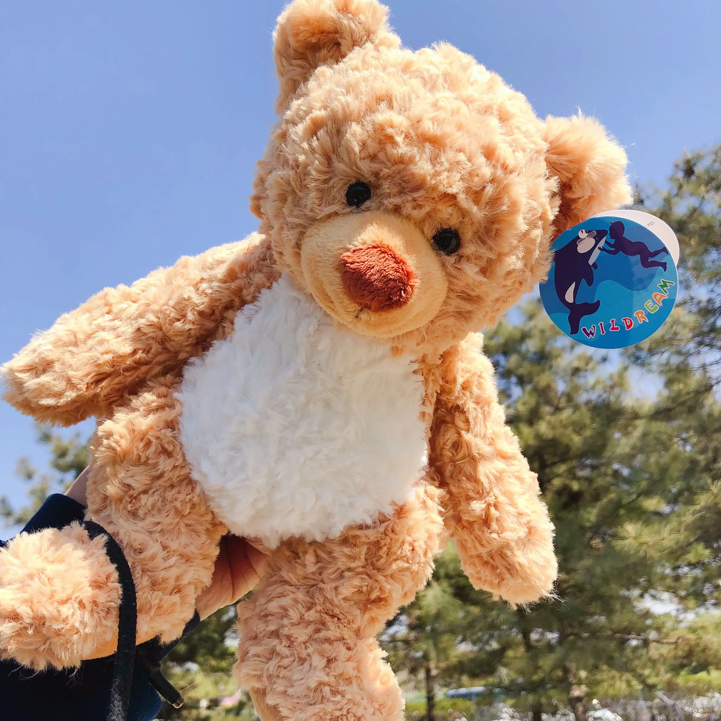 Около 30 см милый бурый медведь плюшевый игрушечный плюшевый медвежонок Мягкая кукла подушка подарок на день рождения w0799