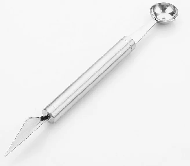 1PC Ice Cream Dig Ball Scoop Spoon Baller Assorted Dishes Watermelon Melon Carving Knife Cutter Gadgets Spatulas Utensils KX 146