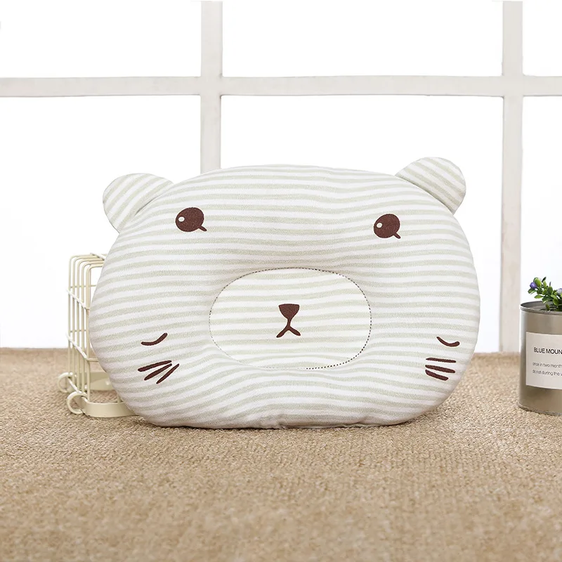 Подушка для новорожденного мультяшный медведь стиль детская подушка хлопок подушка для ребенка четыре сезона сна