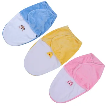 

Envelope for newborn Swaddle Embroidered Wrap Envelope Infant Newborn Baby Sleeping Bag Infant Blanket Bedding Infant Care 0-6M