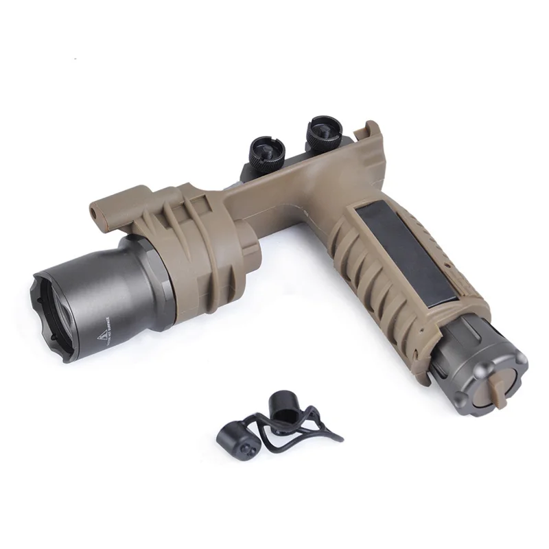 SEIGNEER OPTICS Tactical Weapon Light EX202 900 LED Flashlight for Rifle Fit 20mm Picatinny Rail Momentary Strobe Output