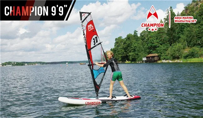 

Champion Windsurf SUP / Windsurf paddle board / inflatable sail board / Surf board (3m/9'9")