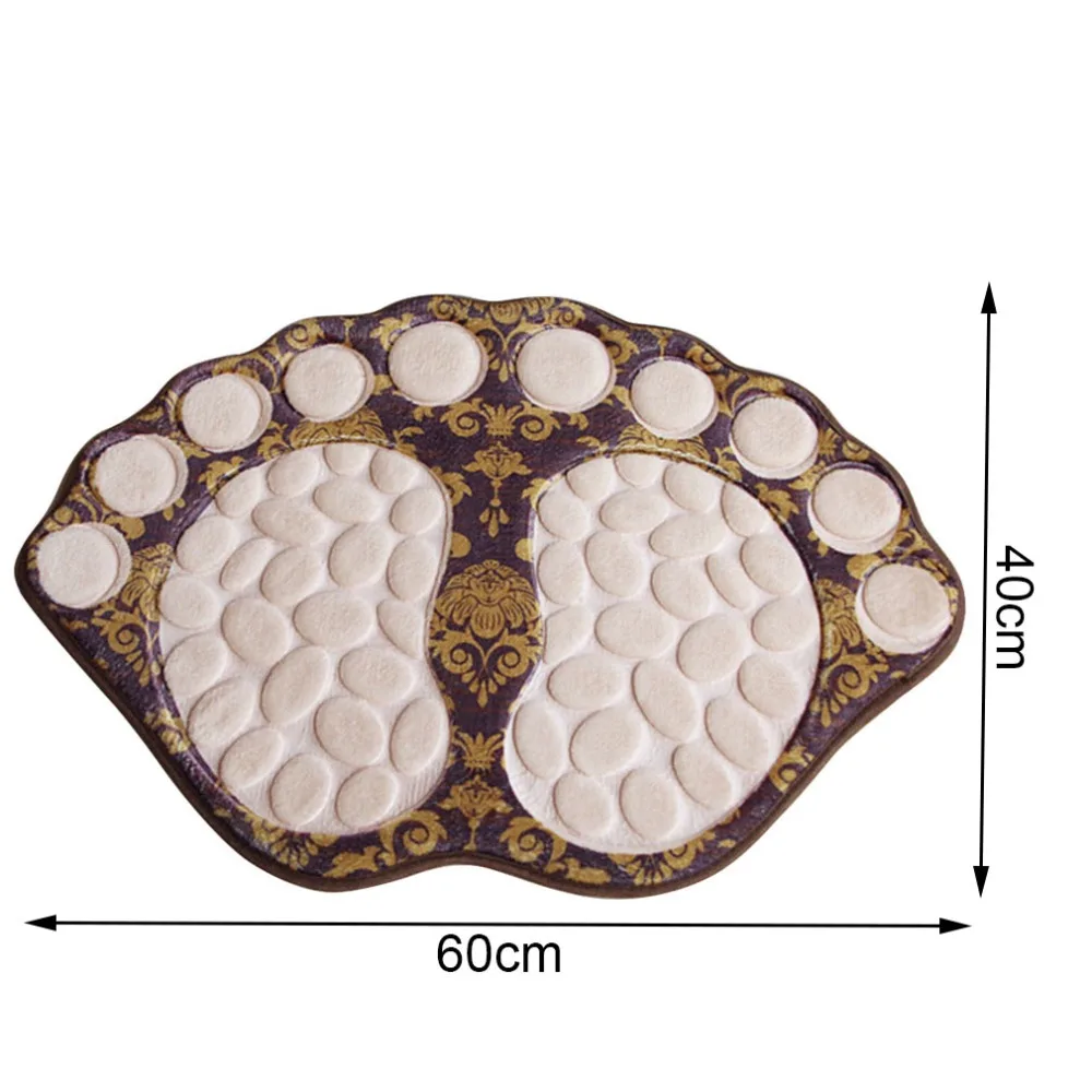 Коврик для ванной и туалета, коврик для ванной, коврик для двери, Впитывающий Коврик для ванной комнаты, подкладка для коврика, 40*60 см