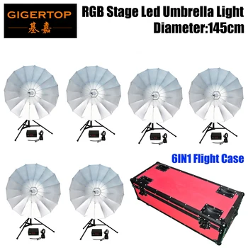 

Professional RGB Indoor Umbrella Lighting Colorful Chase/Fade Changing Big Size Pixel controlled section with marco effect