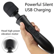 Man nuo Powerful Super Big Body Massager Vibrator Strong Vibration Sex Toys for Women Clitoris Stimulator Adult AV Vibrators