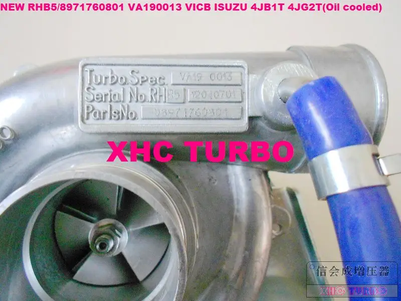 RHB5 VA190013 8971760801 Turbo Турбокомпрессор для isuzu пикап 4JB1T 2.8L(охлаждения масла