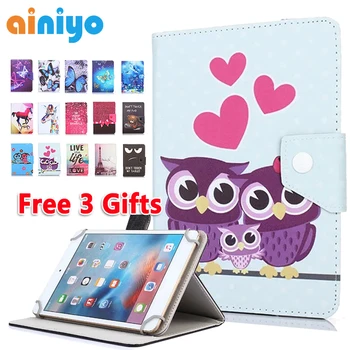 

Universal Cartoon Case for Archos 101 Titanium 101 Platinum/101c Helium 101c Xenon 3G/Core Access 101 3G 4G 10.1"tablet pc Cover