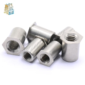

5PCS M5 M6 304 Stainless Steel Blind Riveted Stud Rivet Pieces Rivet Nut Column