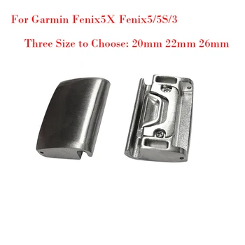

20 22 26MM Generic Metal Watch Band Adapter for Garmin Fenix5X/Fenix5/5S/3 All models For QuickFit Easy Fit Buckle Connection
