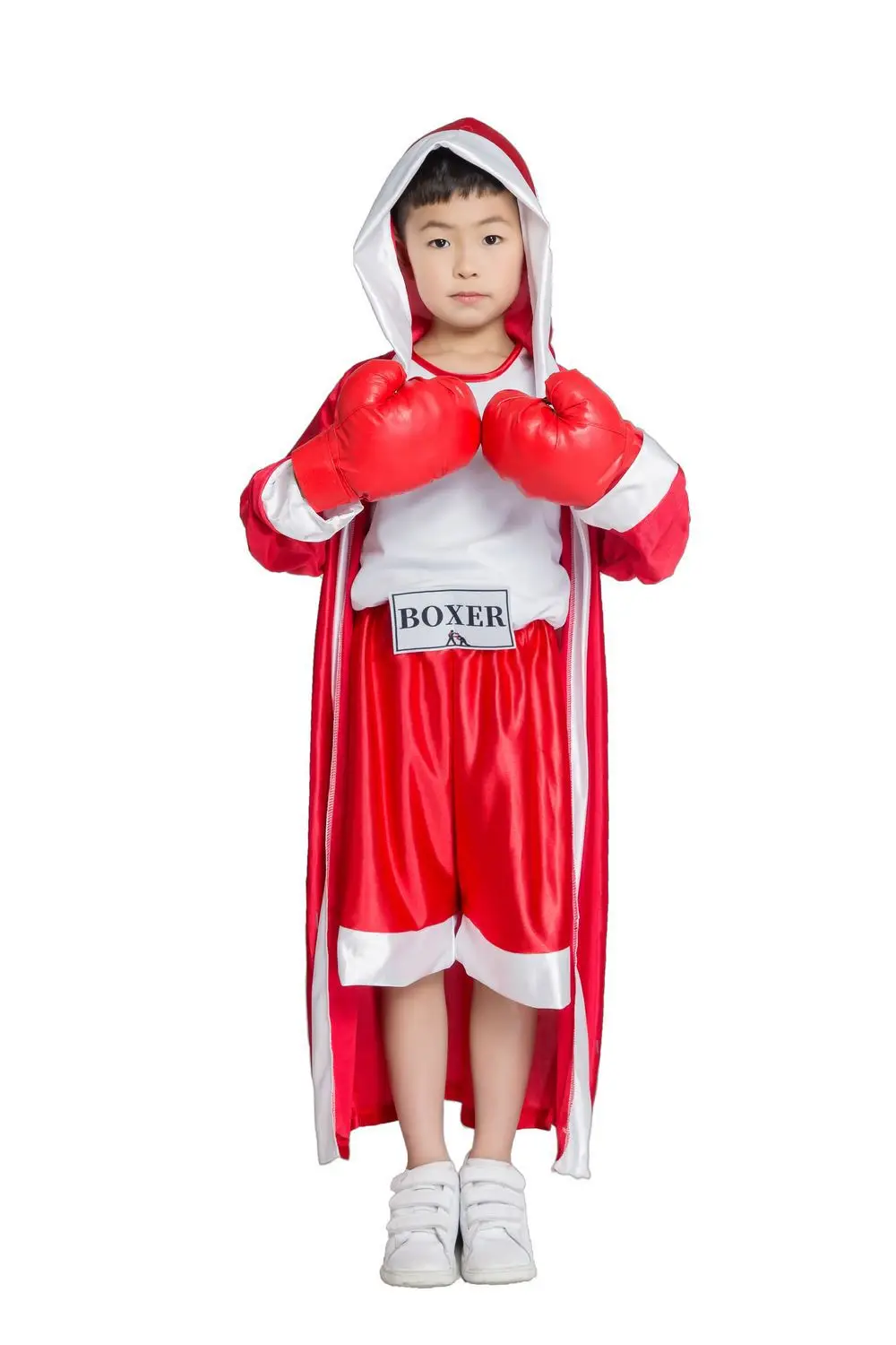 Детский синий, красный, черный боксерский костюм для Хэллоуина, боксерский костюм для мальчиков, костюм