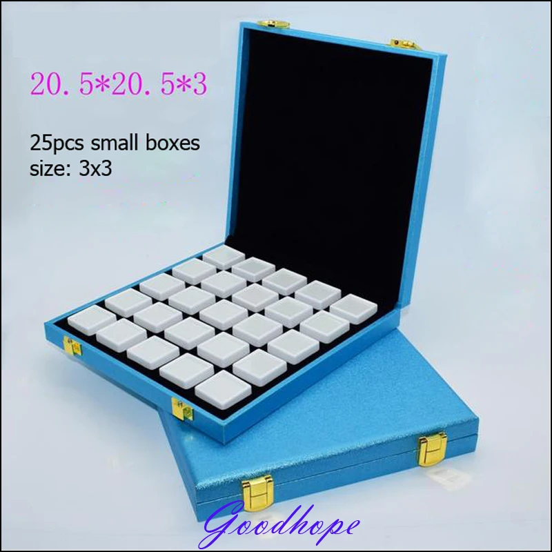 Portable Loose Diamond Jewelry Display Case Holder Gem