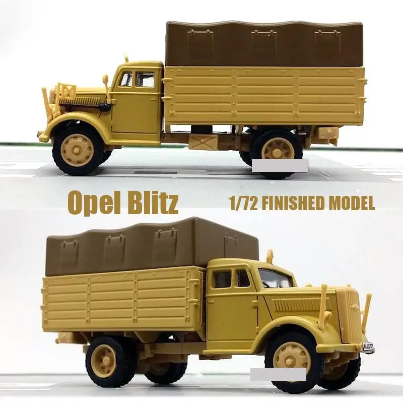 

WWII Opel Blitz 1/72 DIECAST MODEL FINISHED TRUCK