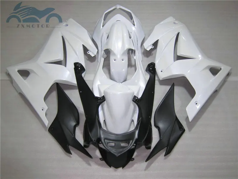 Customized Injection fairings kit for KAWASAKI 2008-2014 Ninja 250 ZX 250R motorcycle ABS fairing kits EX250 08-14 white parts Customized Injection fairings kit for KAWASAKI 2008-2014 Ninja 250 ZX 250R motorcycle ABS fairing kits EX250 08-14 white parts
