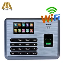 ZK TX628 Фингерпринта с бесплатным программным обеспечением WI-FI биометрический табельные часы с отпечатком пальца