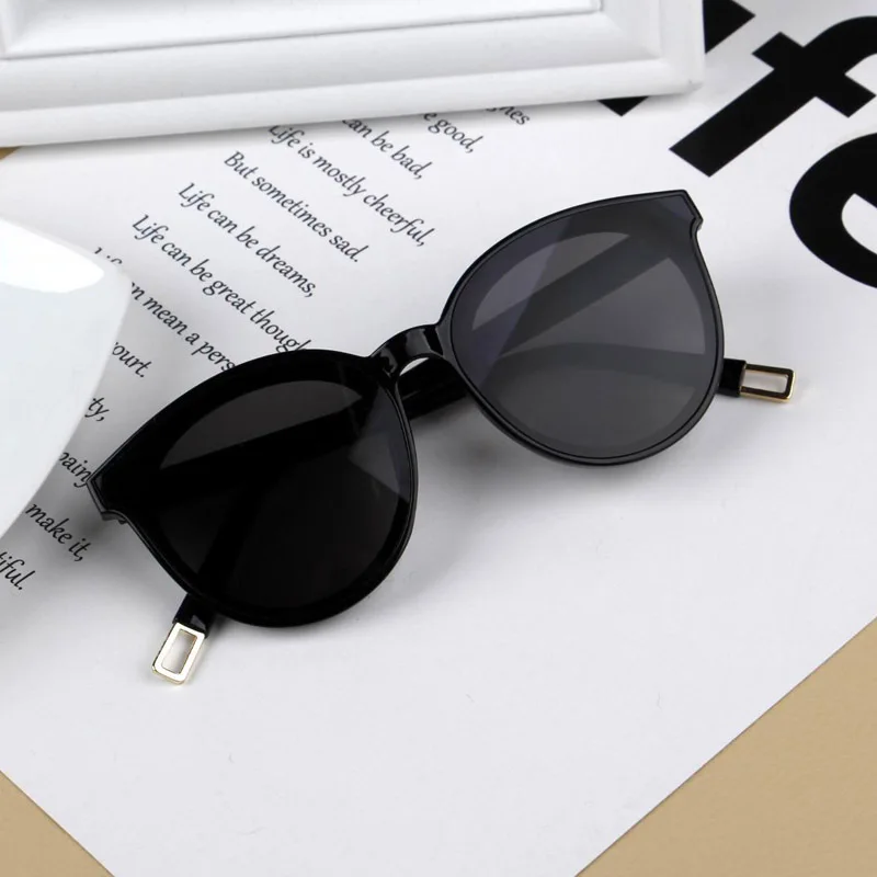 Vintage Cat Eye Kids Sunglasses For Baby Children Boys Girls Sunglasses Big Cute Cateye Sun Glasses uv400 Travel Eyewear