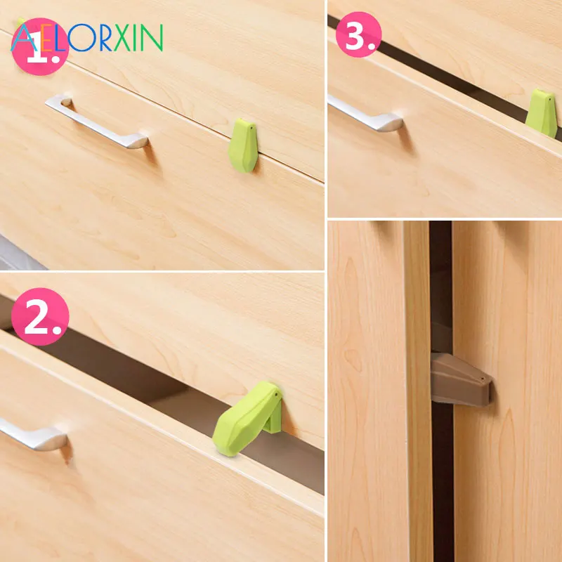 4 قطعة/الوحدة سلامة الطفل درج قفل خزانة مكافحة المقص الطيور تصميم التلقائي التحول أقفال من الأطفال الباب سدادة 4 قطعة/الوحدة سلامة الطفل درج قفل خزانة مكافحة المقص الطيور تصميم التلقائي التحول أقفال من الأطفال الباب سدادة