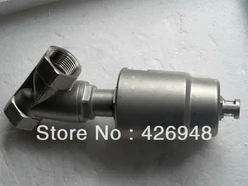 1 ''DN25 пневматический угловой Флейта с приводом из нержавеющей стали|piston
