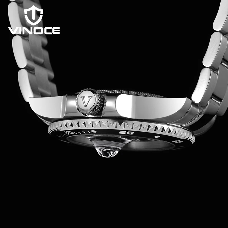 VINOCE многофункциональные мужские часы 2019 роскошные брендовые кварцевые из