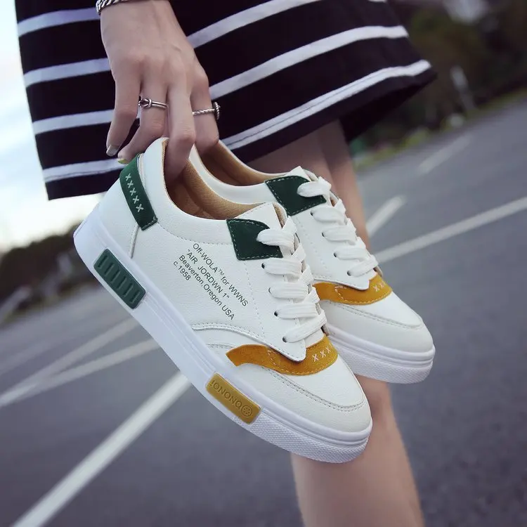 

Breathable Shoes Woman 2019 Spring Summer fashion Women flat walking Shoes Woman outdoor lace-up Sneakers Lightweight Chaussure
