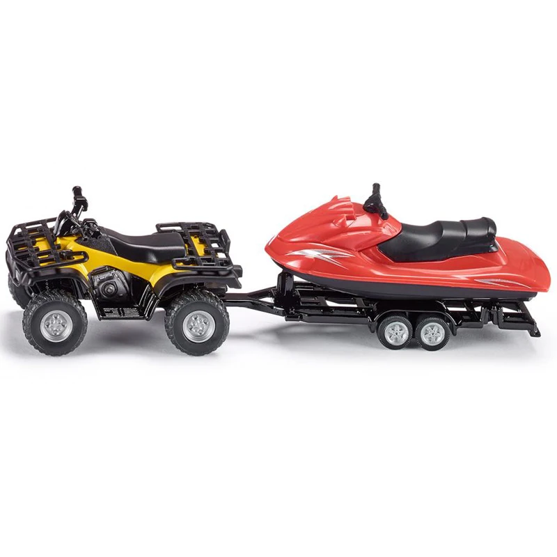 

SIKU 1:50 Alloy Dune Buggy Car Toy Simulation Jet Ski Boat Motorboat Model ATV All Terrain Vehicle Toys For Children