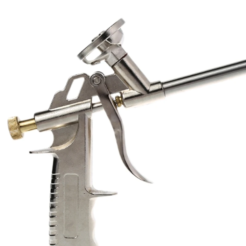 

A-130 Alloy Foam Expanding Spray Gun Sealant Dispensing PU Insulating Applicator Tool Bubble Glue Gun