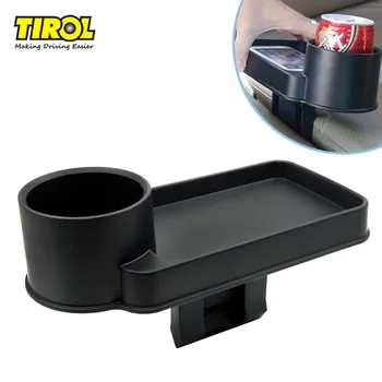 

TIROL T22806b Car Holder Cup Seat Multi Tray Drink Food Cup Tray Holder Stand Table Auto Travel Food Holder