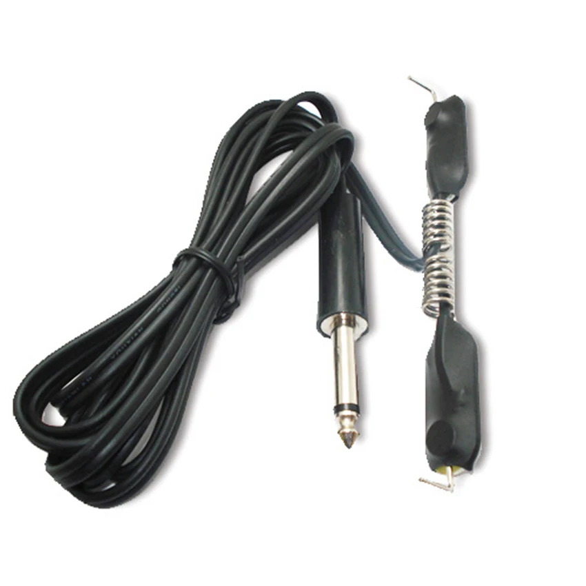 Precio al por mayor negro 1 unids nuevo profesional tatuaje clip cable para alimentación máquinas de tatuaje fuente de alimentación tatuaje Precio al por mayor negro 1 unids nuevo profesional tatuaje clip cable para alimentación máquinas de tatuaje fuente de alimentación tatuaje