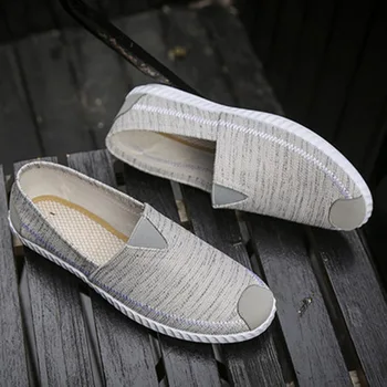 

2019 new men vulcanize shoes man fashion sneakers Fisherman shoes flats student breathable single shoes england style X4-35