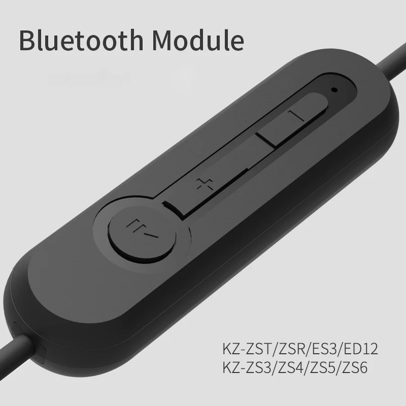 KZ original Bluetooth 4 2 wireless upgrade module cable for ZST ZS3 ZS5 ED12 ZS6 ZS10 ZSA ES4 detachable line