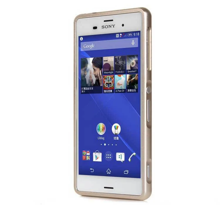 Для sony Xperia Z3 чехол D6603 D6643 D6653 D6616 D6633 гибридная Жесткая Броня крышка тяга и толчок металлический алюминиевый бампер рамка Fundas