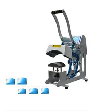 2017 Hot sales 5 pcs cap heaters Cap Heat Press machine heat transfer sublimation cap hat machine can print logo on high quality