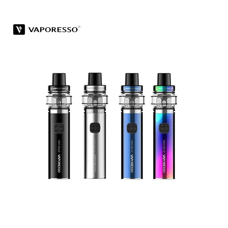 

Original Vaporesso Sky Solo Starter Kit 2ml&3.5ml Capacity Tank built-in 1400mAh battery vape pen Electronic Cigarette