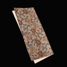 Lychee Life DIY A4 Добби Мягкий пробковый материал высокого качества шитье синтетический кожаный материал для сумки одежды