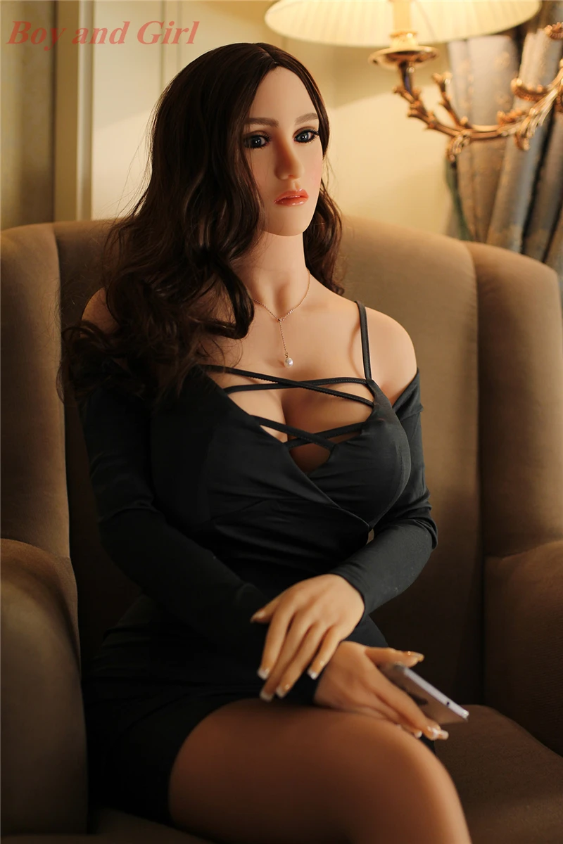 Real Doll New Big Breasts Europe Japanese Female Full Siize Silicone 165cm Sex Doll With Skeleton Real Solid For Men Vagina Oral 12 IMG_0921