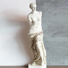 Европейские персонажи 29 см, скульптура Венера де Мило, статуя Эроса, украшения, статуэтка, домашний декор, ремесла, подарок