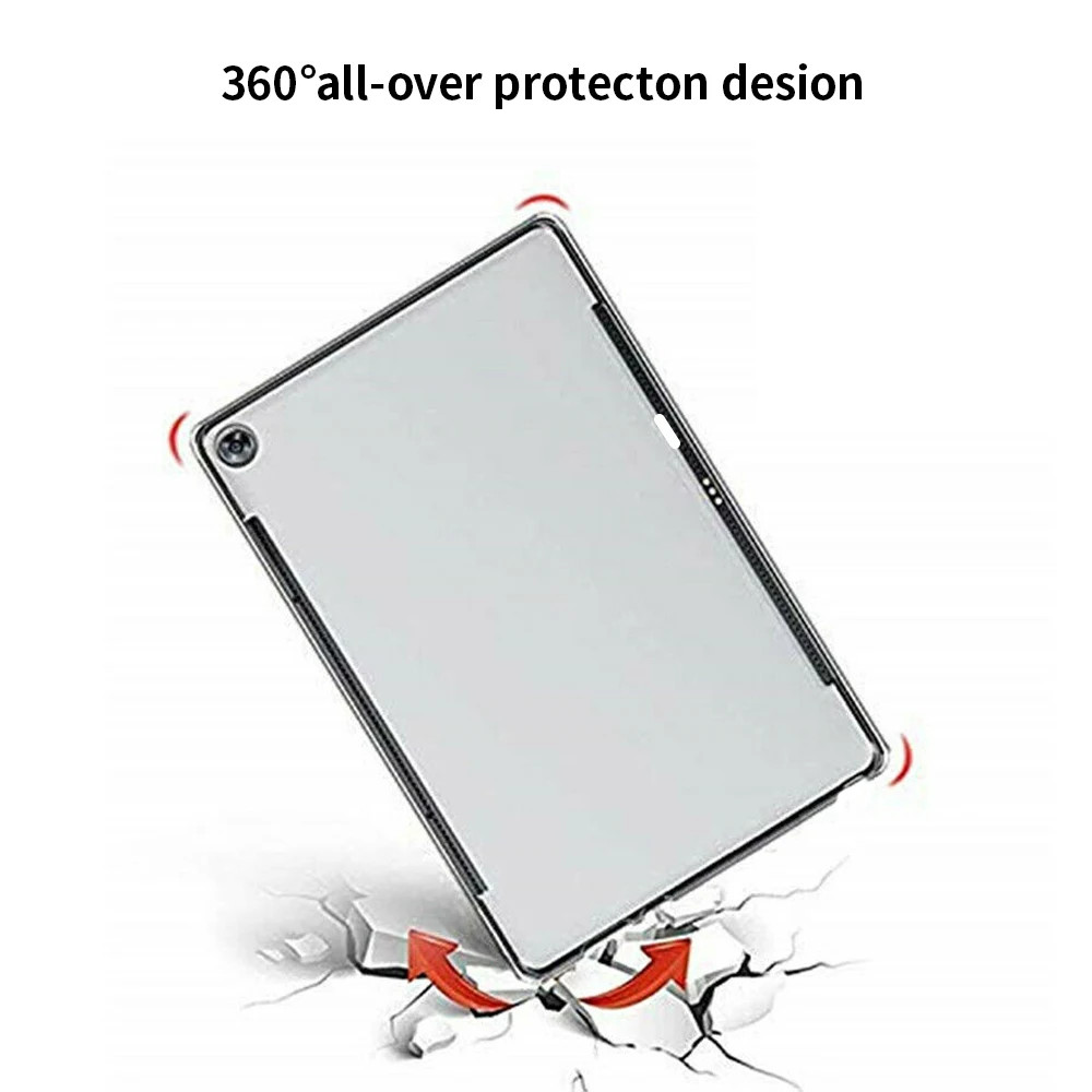 TPU Прозрачный чехол для Huawei MediaPad M5 Lite 8 0 дюймов JDN2 AL00 W09 планшета Honor Pad 5 ''TPU