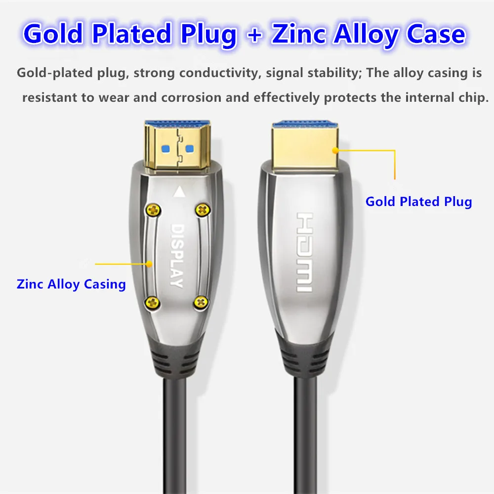 HDMI 2.1 8K Cable 48Gbps 120Hz HD Fiber Optic