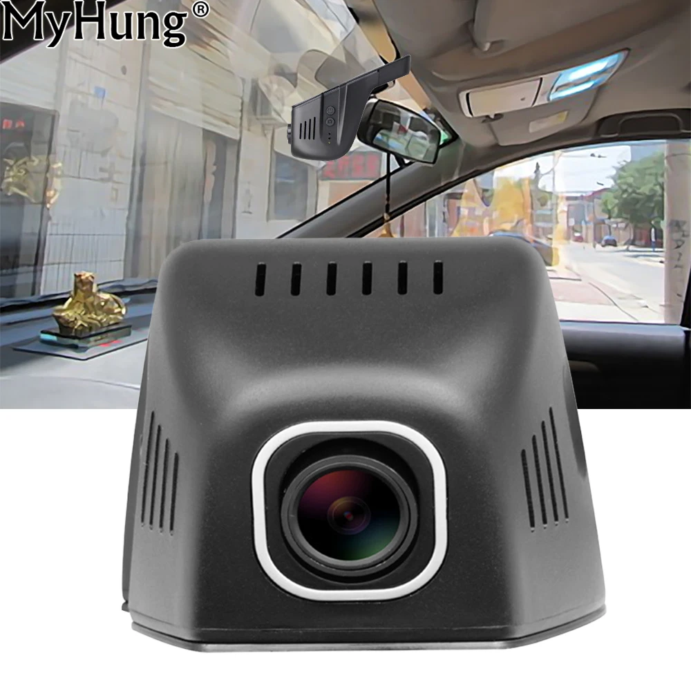 Car DVR Camera Video Recorder Wireless WiFi APP Manipulation Full HD 1080p Novatek Dash Cam Registrator Black Box Car-Styling