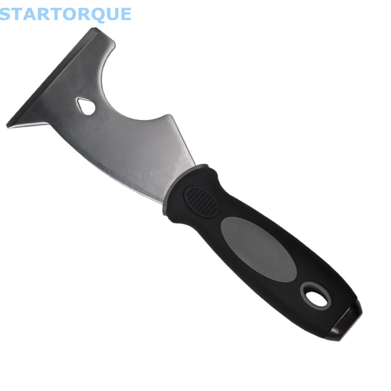 

SRARTORQUE 7-in-1 Multi-function Glazing Carbon Steel Putty Blade Antirust Batch Knife Wall Plastering Putty Knife